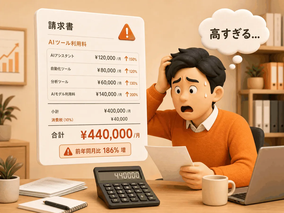コストが高そう